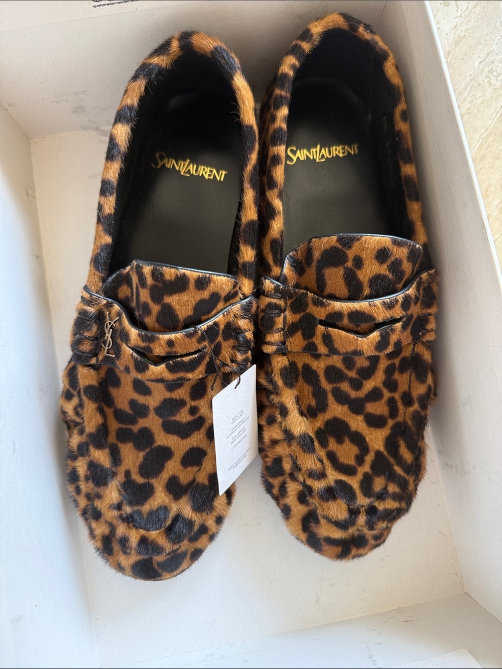 Saint Laurent Le Loafer in Leopard - Picture 2 of 5